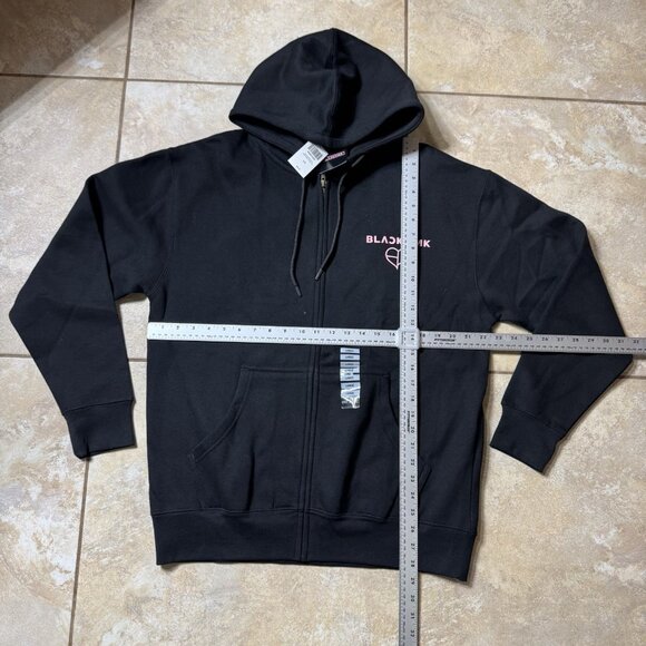 BLACKPINK Deadline Tour Hoodie Hooded Jacket 2-Sided LARGE New READ - Picture 4 of 12